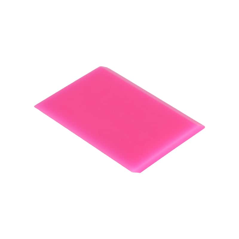 Shine Systems Ракель розовый PPF твердость 80А, 10x7,5 см