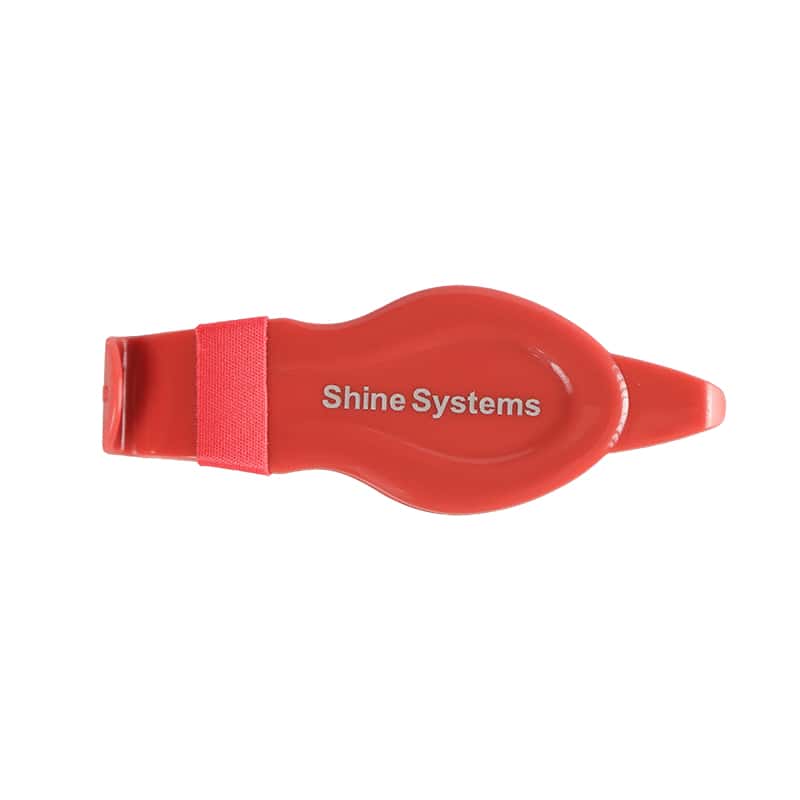 Shine Systems Ракель угловой c тонким войлоком 8*3,5см