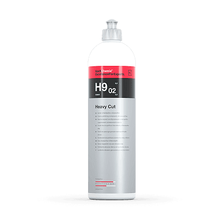 KochChemie HEAVY CUT H9.02 - Абразивная полировальная паста для твёрдых лаков 1л