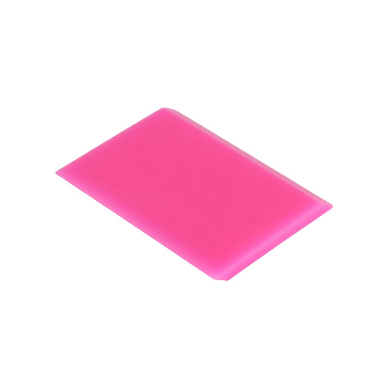 Shine Systems Ракель розовый PPF твердость 80А, 10x7,5 см — фото 1