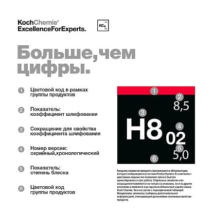  KochChemie HEAVY CUT H8.02 - Шлифовальная паста 1л — фото 2