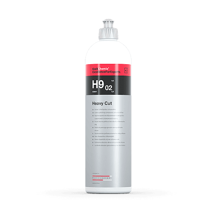 KochChemie HEAVY CUT H9.02 - Абразивная полировальная паста для твёрдых лаков 1л — фото 1