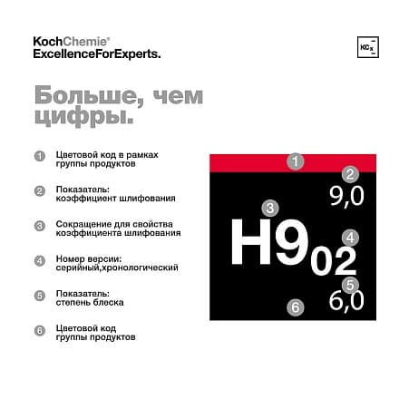 KochChemie HEAVY CUT H9.02 - Абразивная полировальная паста для твёрдых лаков 1л — фото 3