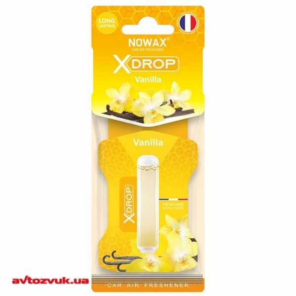 Ароматизатор для автомобіля Nowax-VANILLA — фото 1