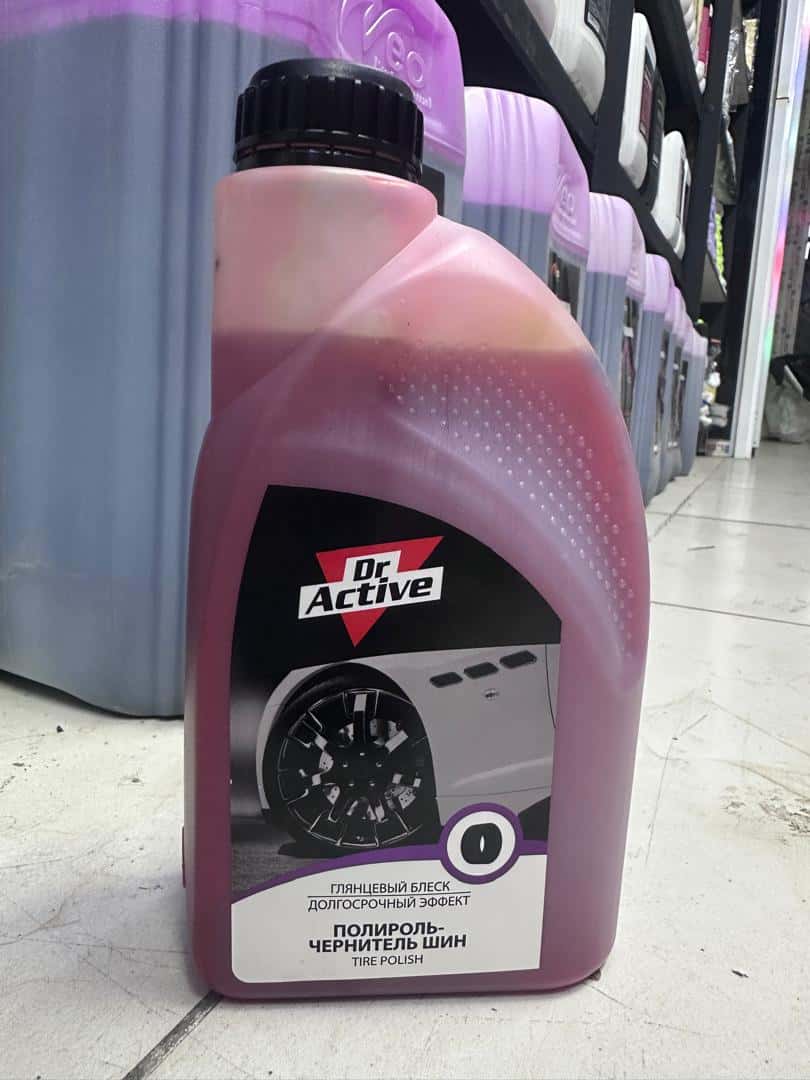 Dr.ACTIVE ПОЛИРОЛЬ-ЧЕРНИТЕЛЬ ШИН TIRE POLISH 1л